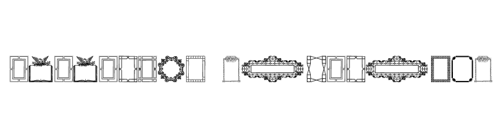 Frames and Headers  Descarca Fonturi Gratis