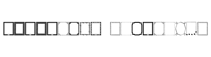 DesignerFramesTwo  Descarca Fonturi Gratis