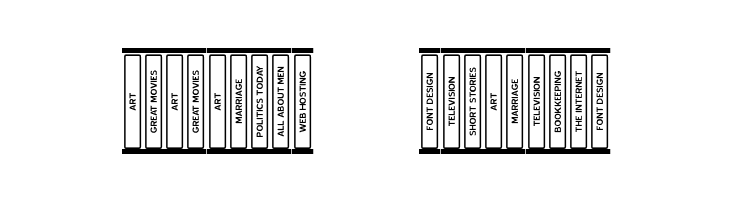Bookshelf Titles JL  Descarca Fonturi Gratis