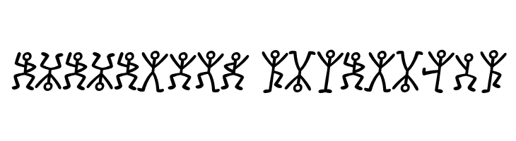 GL-DancingMen  Descarca Fonturi Gratis