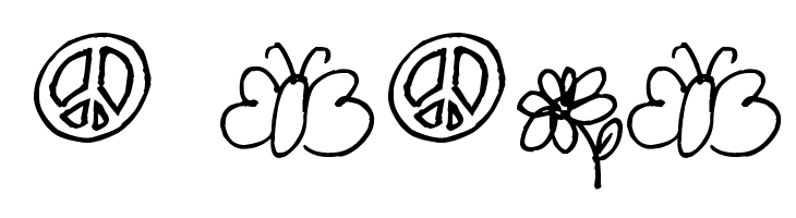 Pea Maia's Doodles  Descarca Fonturi Gratis