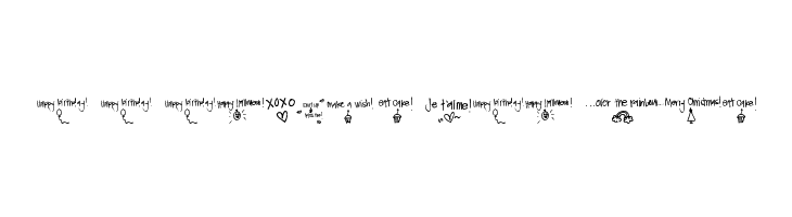 Pea Lauren Doodles  Descarca Fonturi Gratis