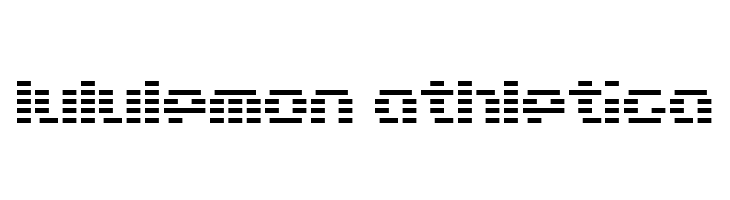 D3 DigiBitMapism type A wide  Descarca Fonturi Gratis