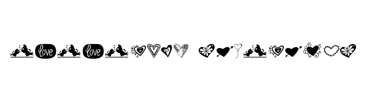 KG Heart Doodles  Descarca Fonturi Gratis