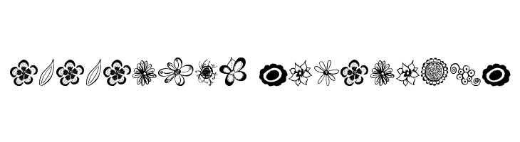 MTF Flower Doodles  Descarca Fonturi Gratis