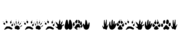 AnimalTracks  Descarca Fonturi Gratis
