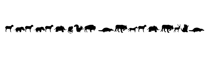Animals  Descarca Fonturi Gratis