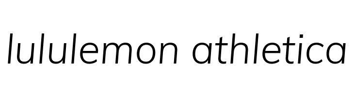 Muli Light Italic  Descarca Fonturi Gratis