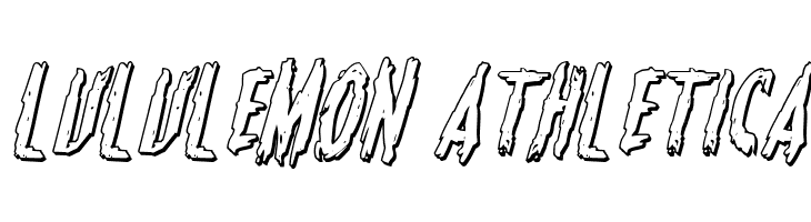 Monsterama 3D Italic  Descarca Fonturi Gratis