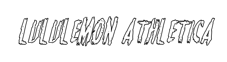 Monsterama Outline Italic  Descarca Fonturi Gratis