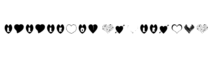 Sexy Love Hearts  Descarca Fonturi Gratis