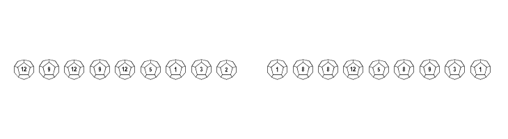 Dodecahedron  Descarca Fonturi Gratis