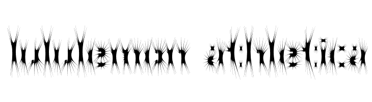 WC Wunderbach Spider  Descarca Fonturi Gratis