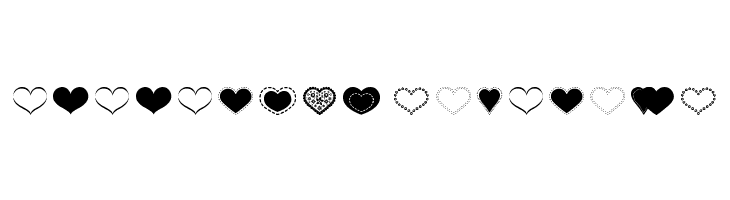 Sexy Love Hearts 2  Descarca Fonturi Gratis