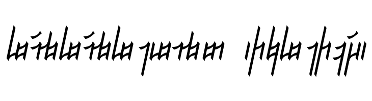 Jeernervaniaan Qelis NormalItalic  Descarca Fonturi Gratis