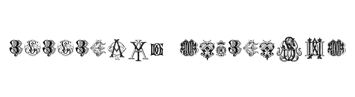 Intellecta Monograms Random Samples Two  Descarca Fonturi Gratis