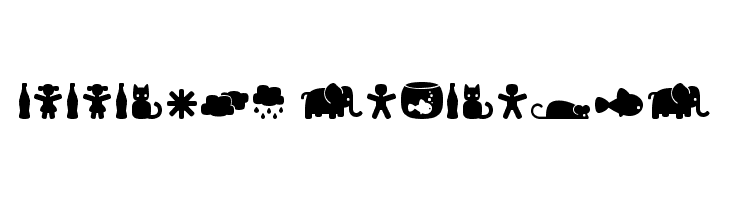 Fredoka Dingbats  Descarca Fonturi Gratis