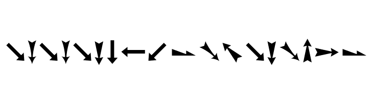 Arrows ADF  Descarca Fonturi Gratis