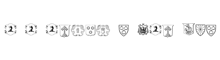 Blasons Free  Descarca Fonturi Gratis