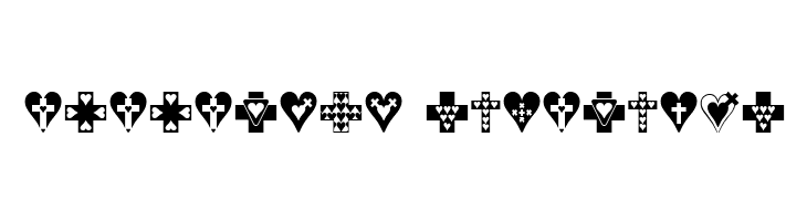 Crosses n Hearts  Descarca Fonturi Gratis