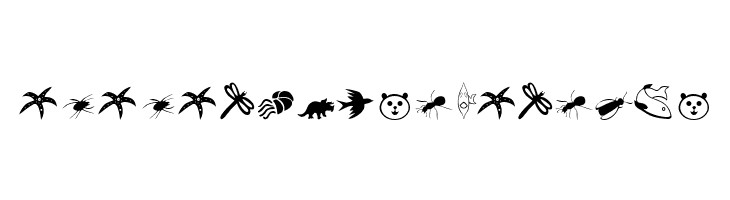 Carr Animal Dingbats  Descarca Fonturi Gratis