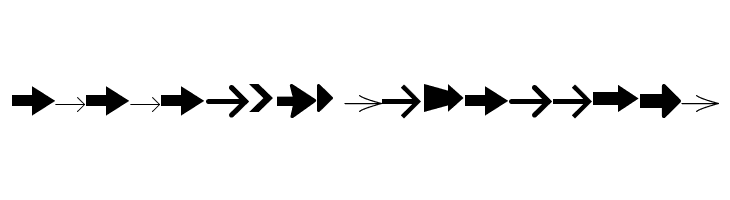 Arrows tfb  Descarca Fonturi Gratis