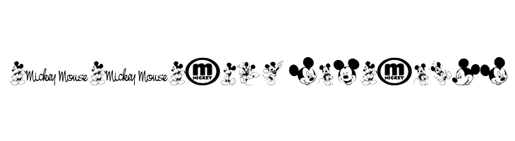 mickey m tfb  Descarca Fonturi Gratis