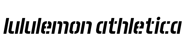 Aero Matics Stencil Italic  Descarca Fonturi Gratis