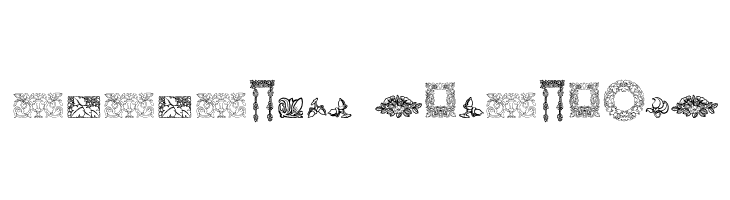 Mortised Ornaments Free Two  Descarca Fonturi Gratis