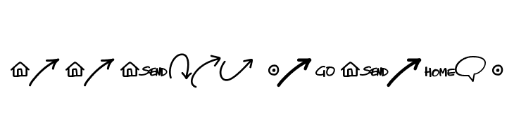 PWNewArrows  Descarca Fonturi Gratis