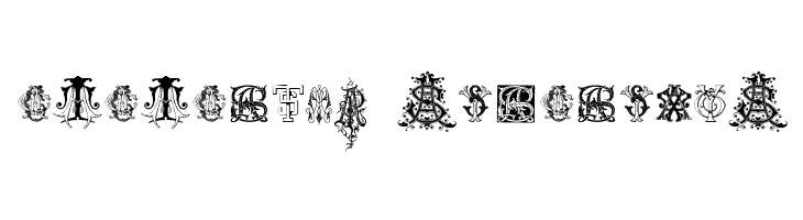 Intellecta Monograms Random Samples Nine  Descarca Fonturi Gratis
