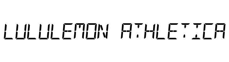 Digital Counter 7 Italic  Descarca Fonturi Gratis