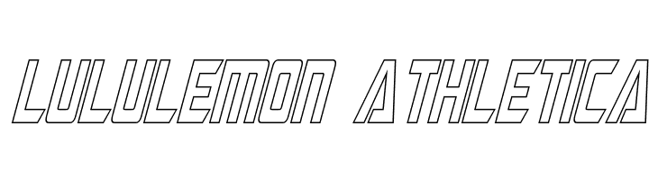 Megatron Condensed Hollow Italic  Descarca Fonturi Gratis