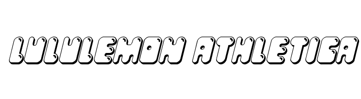 Bubble Butt 3D Italic  Descarca Fonturi Gratis