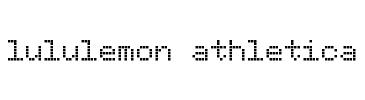 écran monochrome / monochrome display Regular  Descarca Fonturi Gratis