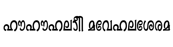 Ashique ML Minnu Bold  Descarca Fonturi Gratis