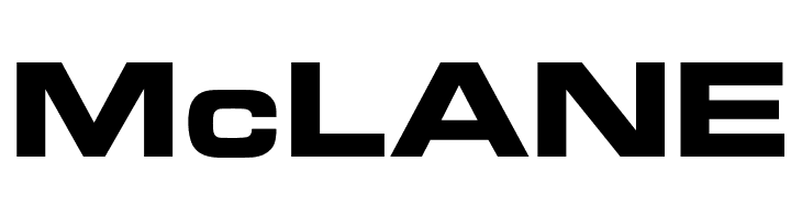 McLANE OPTIEdgarBold-Extended Font