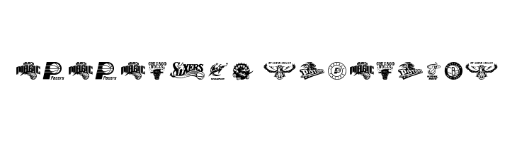 NBA EAST  Descarca Fonturi Gratis