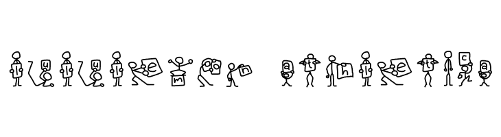 Stick Figures  Descarca Fonturi Gratis