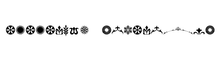 Cornucopia of Ornaments Three  Descarca Fonturi Gratis
