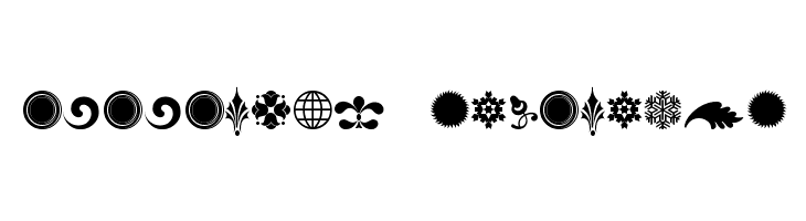 Cornucopia of Ornaments Four  Descarca Fonturi Gratis