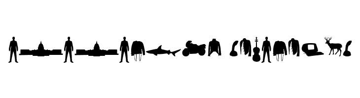 Mixed Silhouettes Free vol 2  Descarca Fonturi Gratis