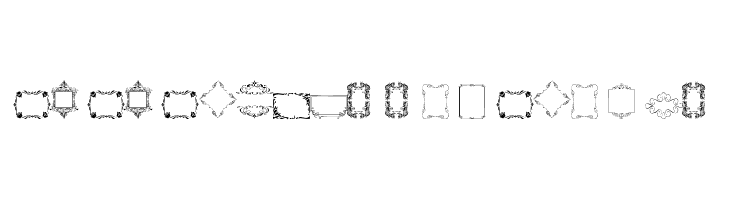 Vintage Frames 14  Descarca Fonturi Gratis