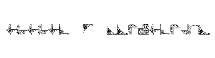 Vintage Decorative Corners 15  Descarca Fonturi Gratis