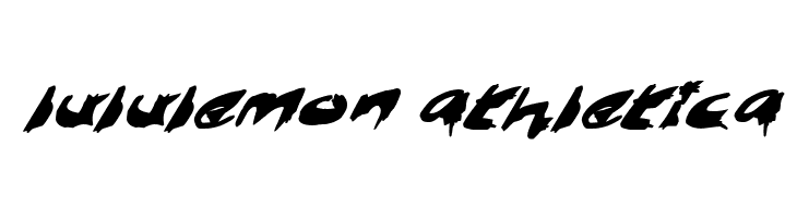 Nightmare Ink Italic  Descarca Fonturi Gratis