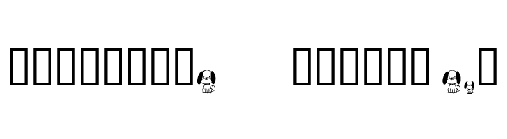 KR Nick's Puppy 1  Descarca Fonturi Gratis