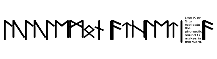 Pauls Real Celtic Rune Font  Descarca Fonturi Gratis