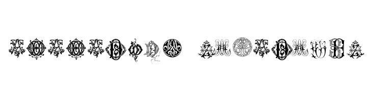 Intellecta Monograms Random Samples Eight  Descarca Fonturi Gratis