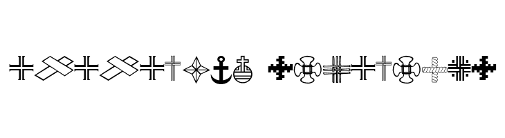 Christian Crosses III  Descarca Fonturi Gratis