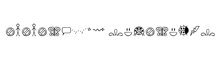 DJB Doodled Bits  Descarca Fonturi Gratis